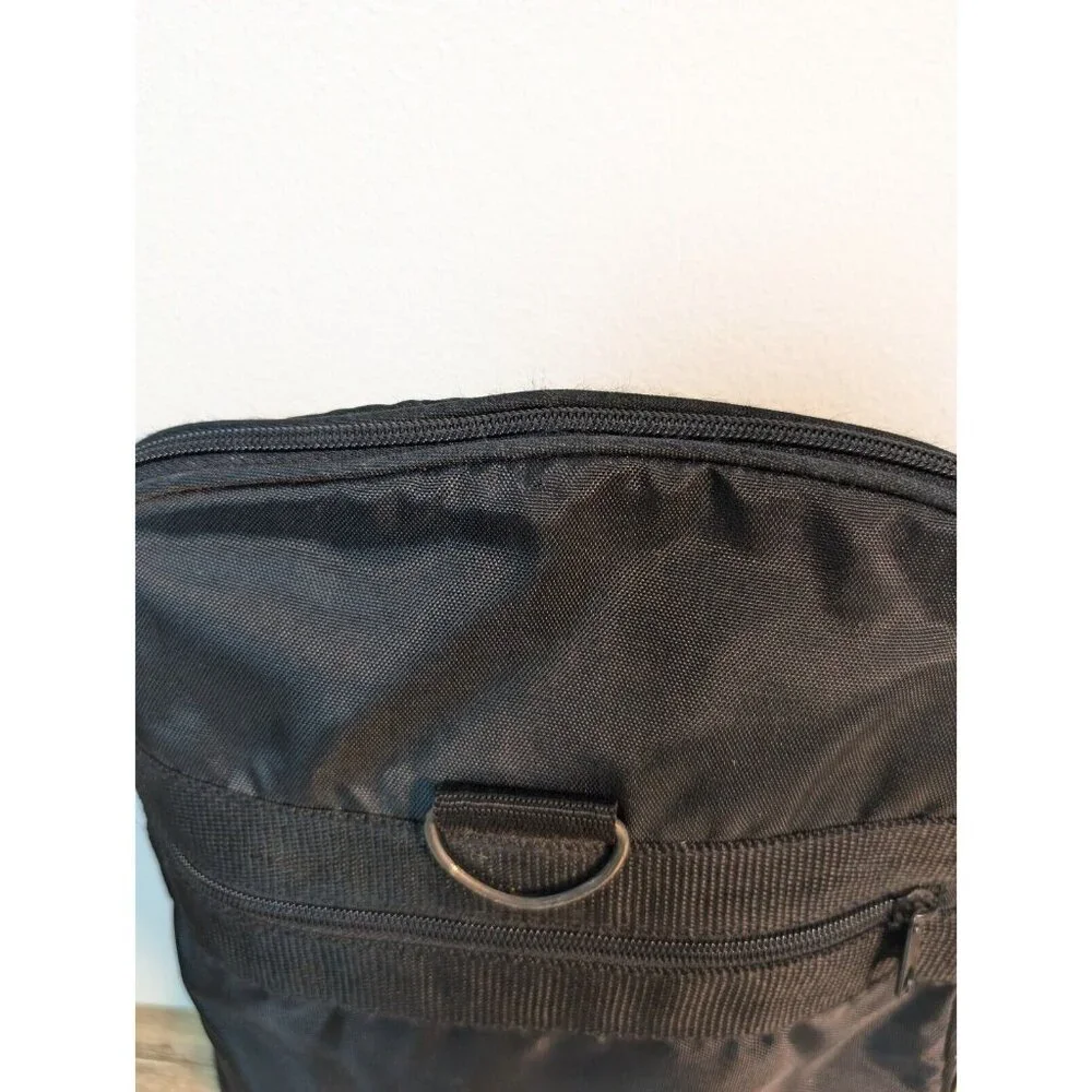 Canyon Collapsible Duffel Black Sport Travel Weekend Bag Backpack Nylon